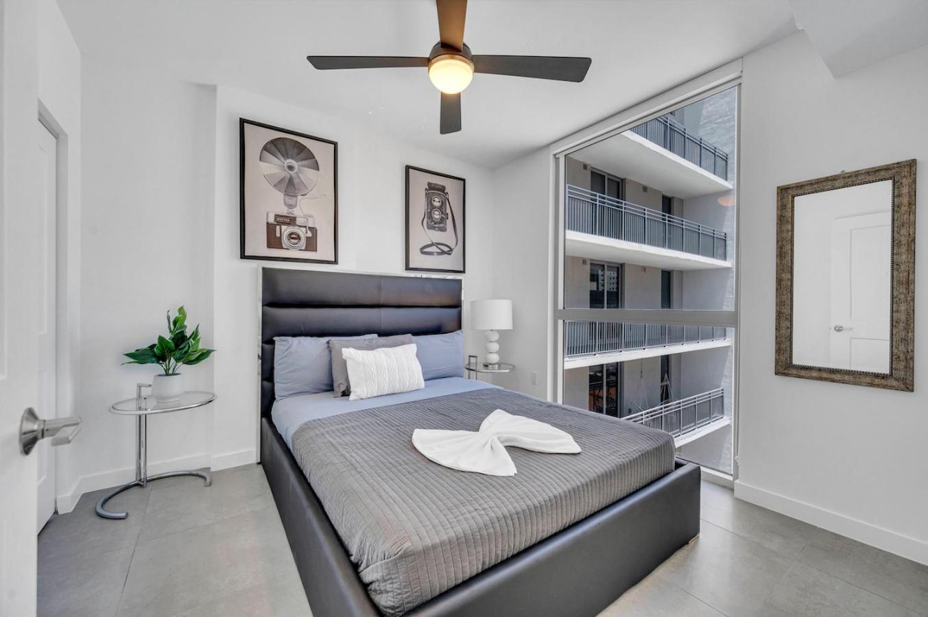 Amazing Unit In Downtown Miami With Free Parking Daire Dış mekan fotoğraf